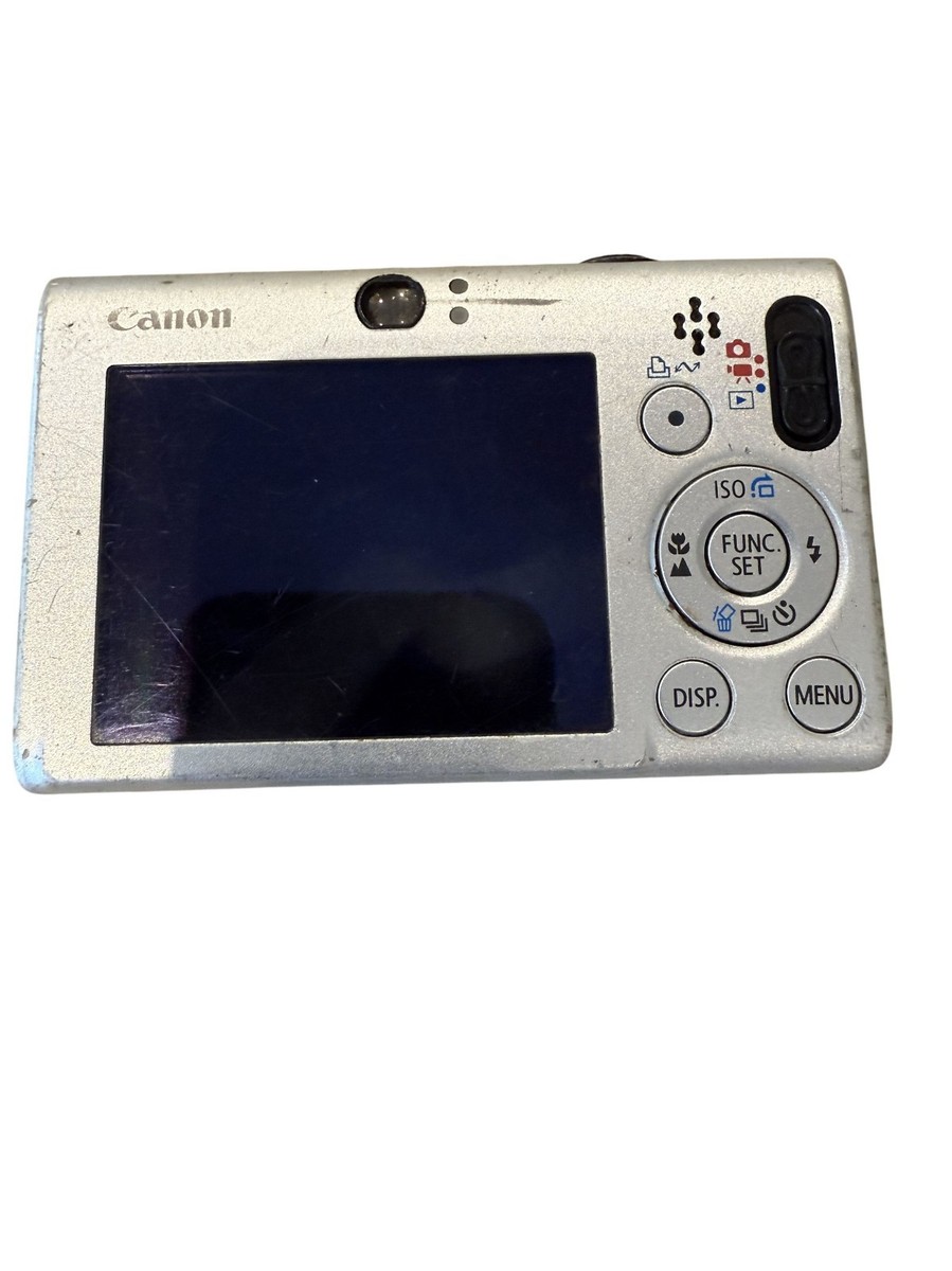 Canon Digital IXUS 80 IS Silver 8.0MP Compact Camera With 3x