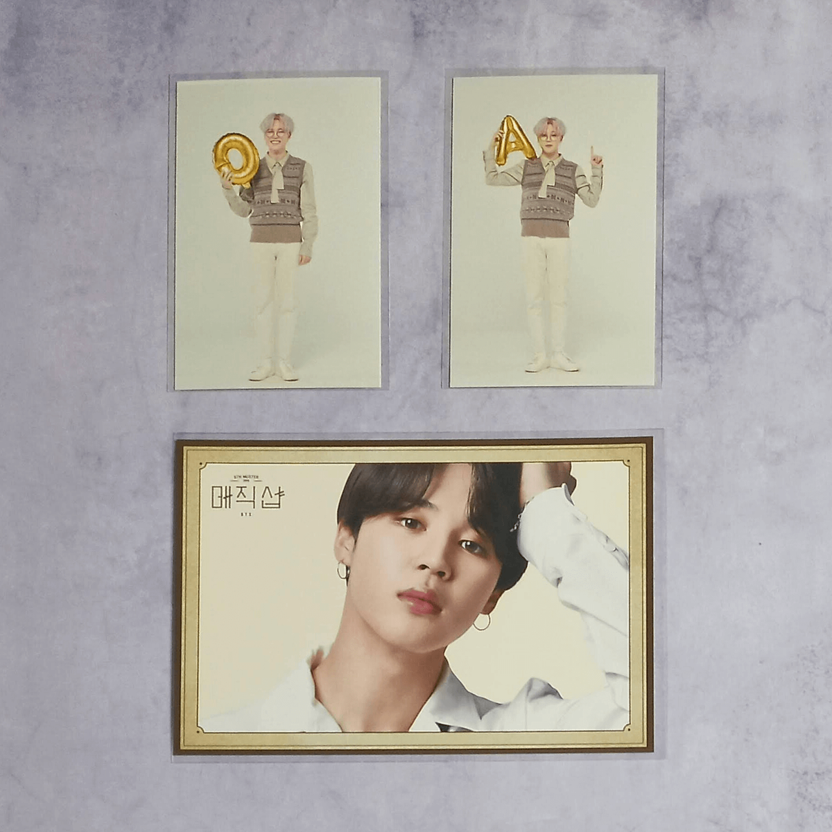 BTS 5th Muster Magic Shop Seoul Busan Reward Photo Card LG U+