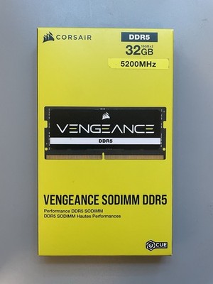 CORSAIR Vengeance SODIMM DDR5 RAM 32GB (2x16GB) 5200MHz CL44 | eBay