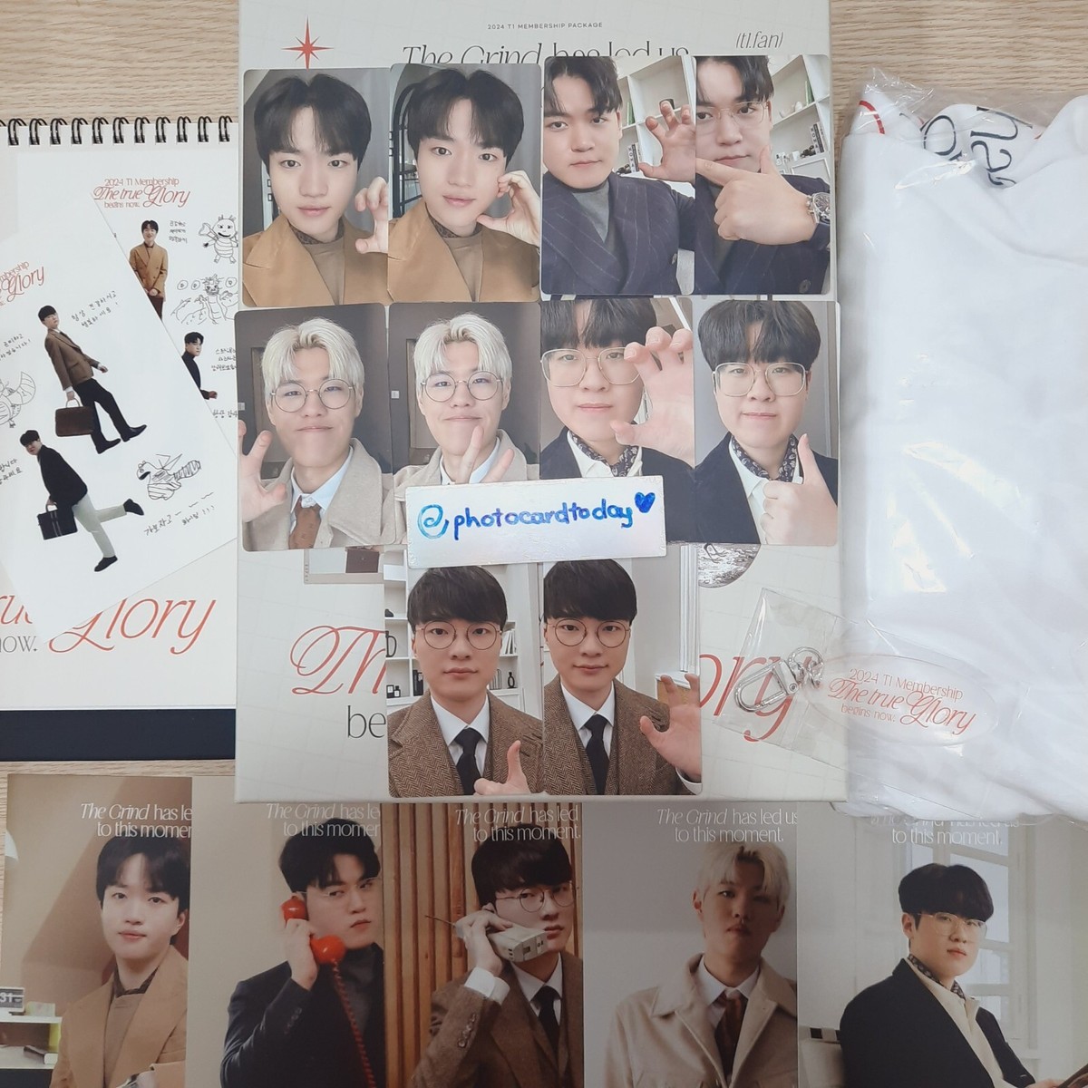 T1 MEMBERSHIP PACKAGE 2024 OFFICIAL PHOTOCARD LOL LCK IDOL KPOP
