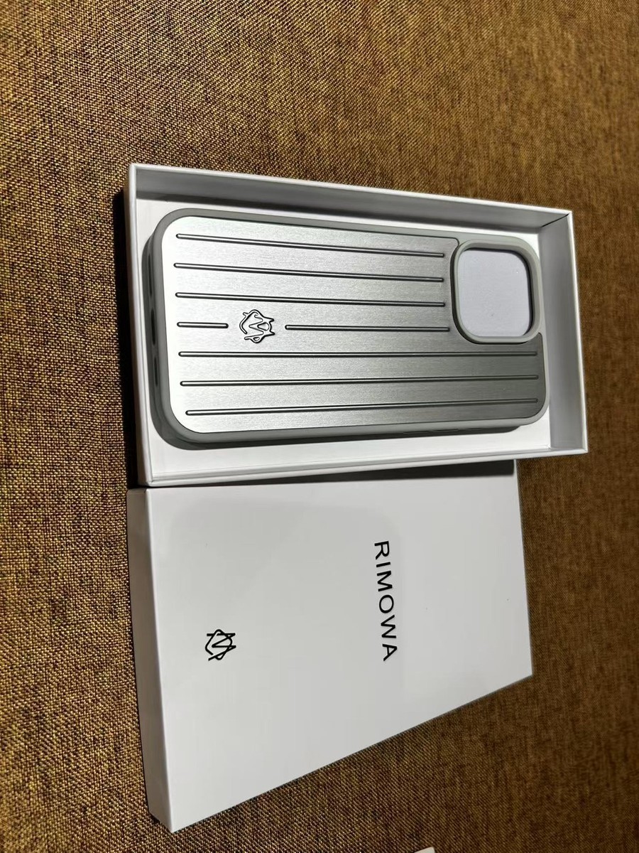 Rimowa iPhone Case Silver Aluminum For iPhone 16 Pro Max New US | eBay