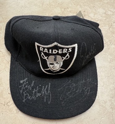 Vintage Raiders American Needle Blockhead Snapback Black NFL Wool