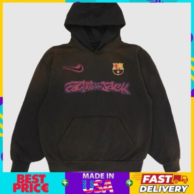 REPRINT! Travis Scott Barcelona Cactus Jack 2025 Logo Pullover