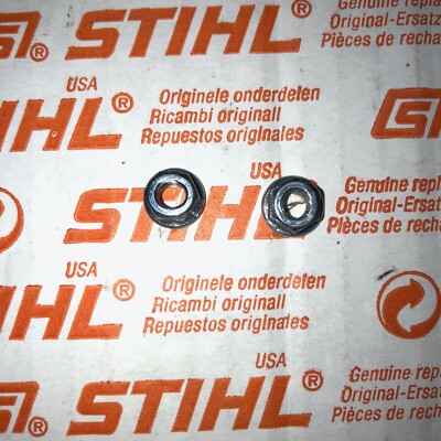 2- Stihl M5 flanged nut 9216 261 0700 Carburetor nuts hexagon Echo