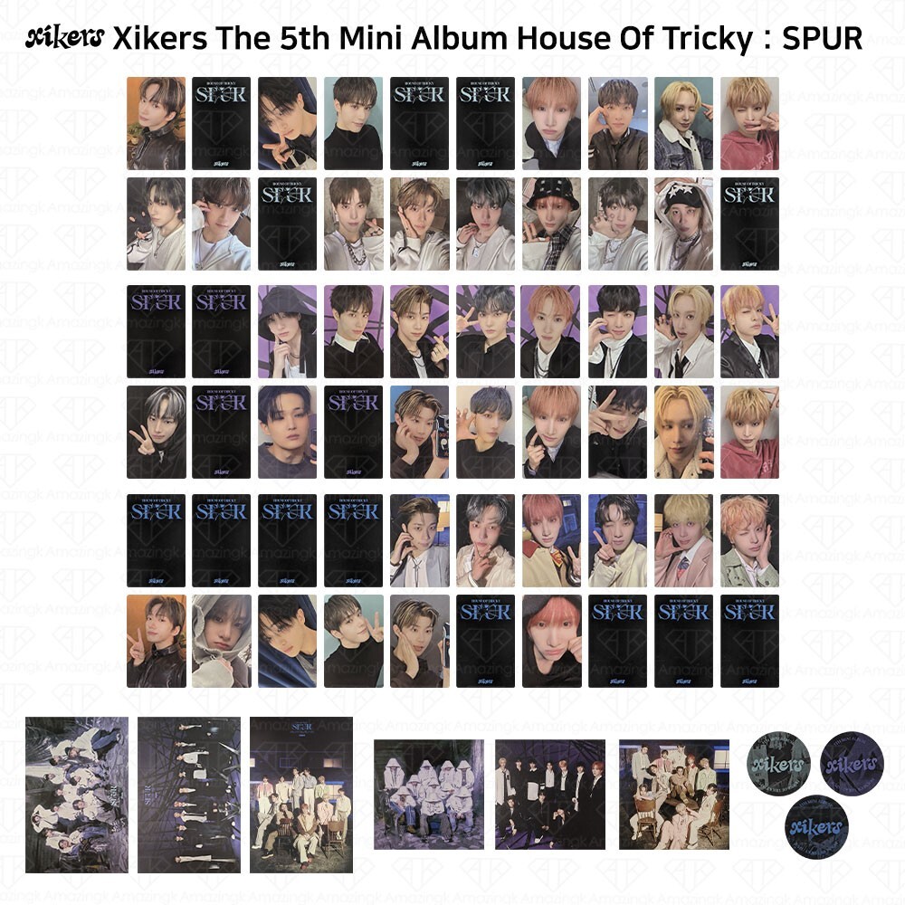 Xikers The 5th Mini Album House Of Tricky: SPUR Official Photocard