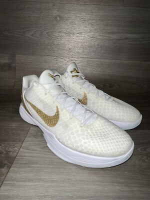 NIKE KOBE 6 PROTRO BHM PROMO SAMPLE US PE PLAYER EXCLUSIVE GOLD