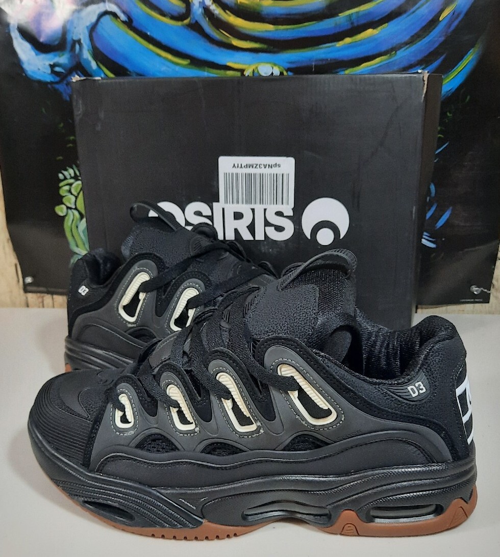 Osiris Men's D3 2001 Black/Gum Size 13 | eBay