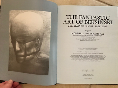 Fantastic Art of Beksinski by Zdzilsaw Beksinski (1998, Hardcover