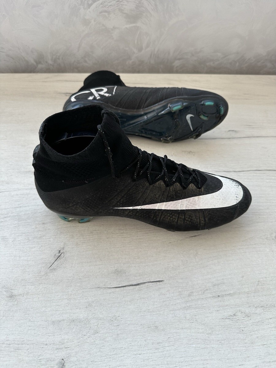 Nike Mercurial Superfly CR7 FG 677927-014 Black Neon Diamond