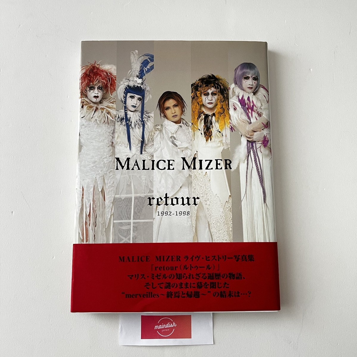 Malice Mizer Photo Book retour with OBI Japan Visual Kei Gackt | eBay