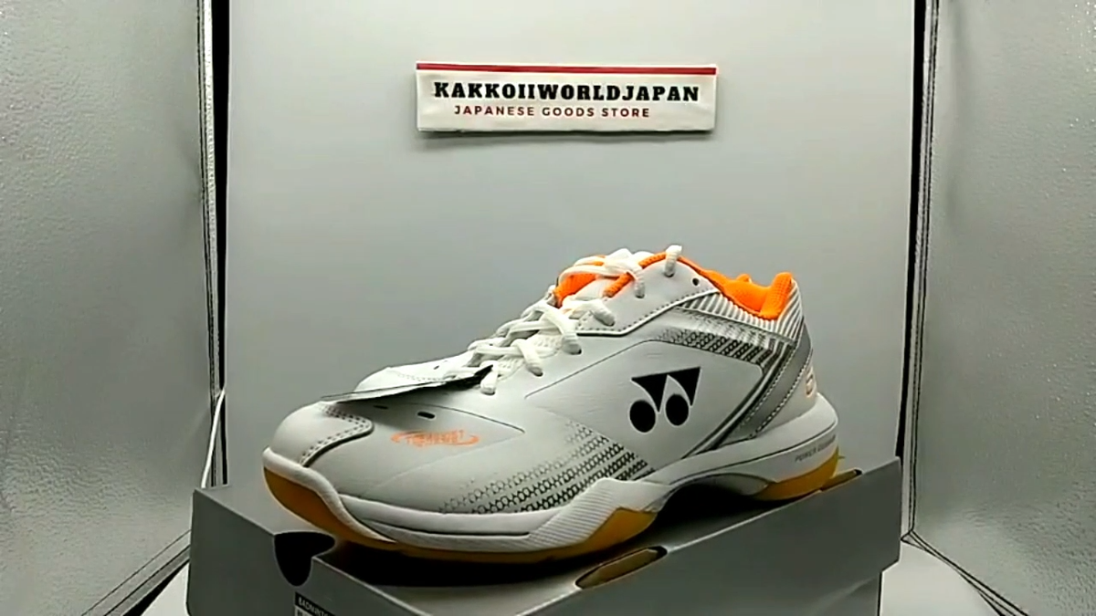 YONEX Badminton shoes Power Cushion 65 Z3 Wide White/Orange