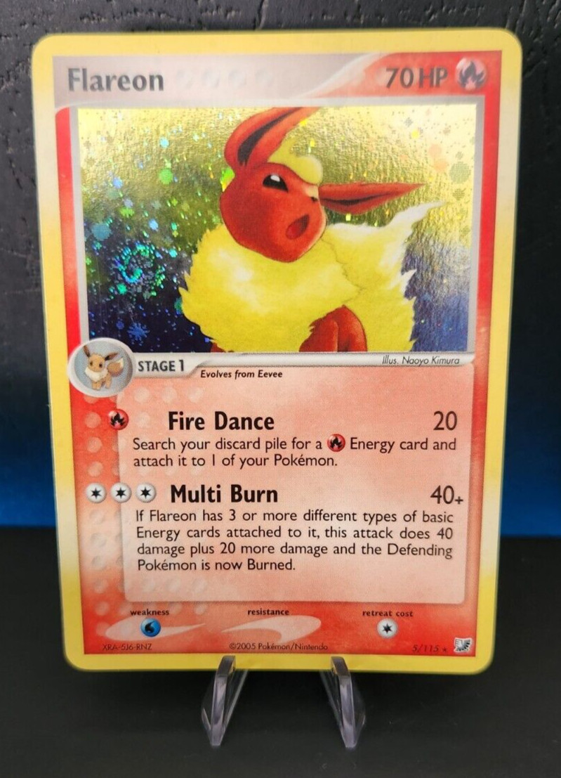 Flareon 2005 EX: Unseen Forces #005/115 Holo Price Guide - Sports