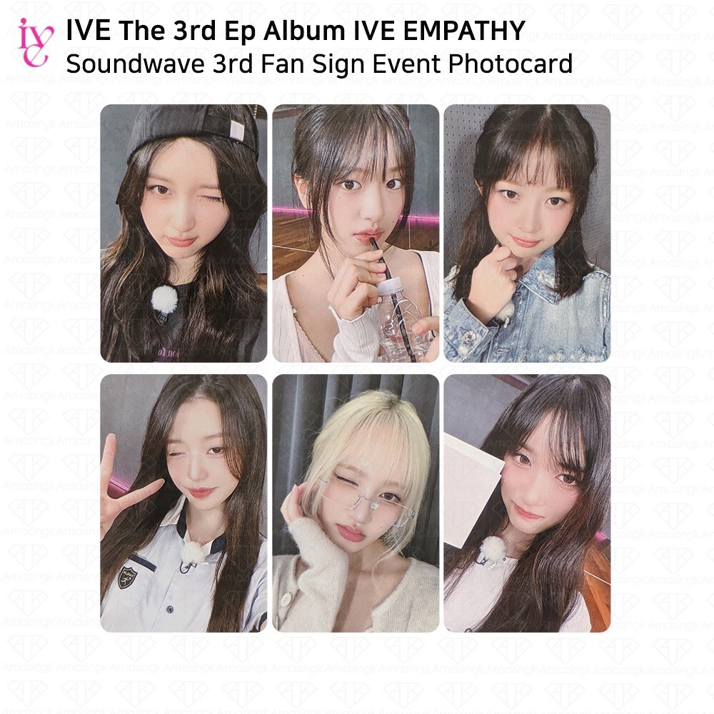 IVE The 3rd EP Album IVE EMPATHY Soundwave 3rd Fan Sign Event
