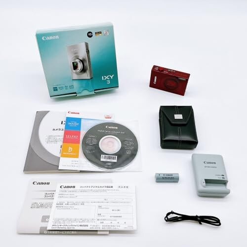 Canon IXY3(RE) Digital Camera IXY 3 Red 10100 000 pixel optical