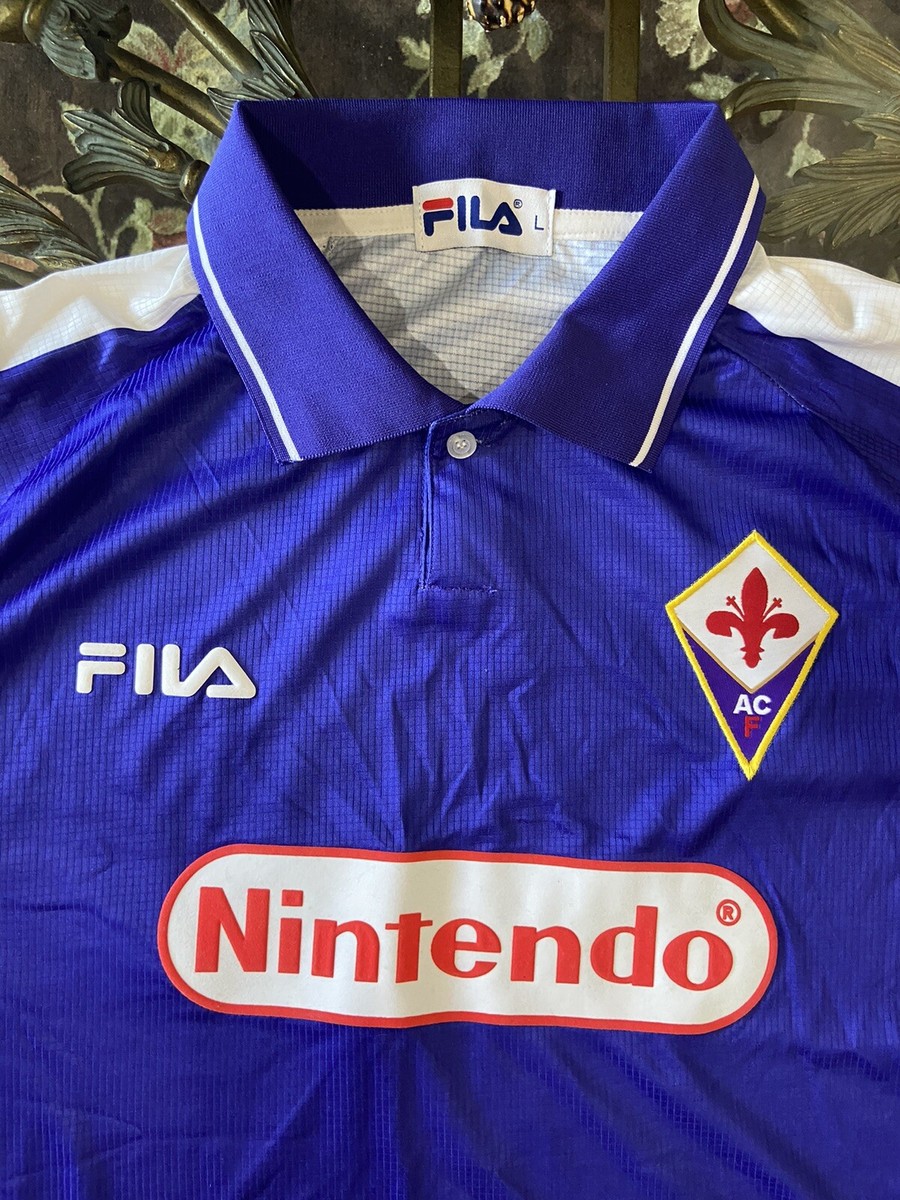 Gabriel Batistuta 98-99 ACF Fiorentina Home Retro Large Jersey | eBay