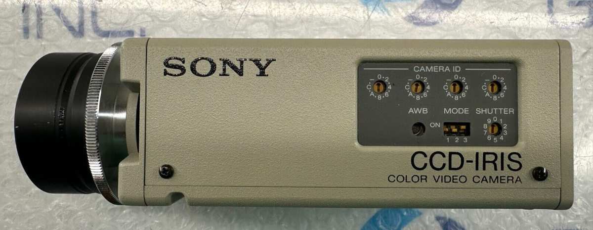 Sony DXC-107 CCD IRIS Color Video Camera | eBay