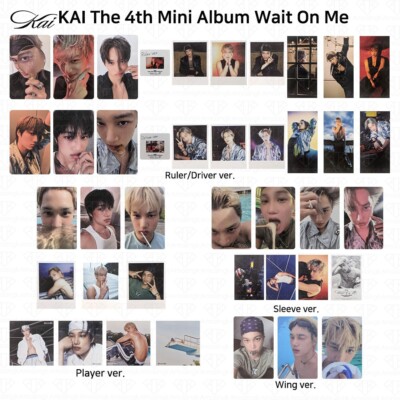 exo カイ KAI Wait On Me アルバム 特典 トレカ セット A Kai 4th Mini