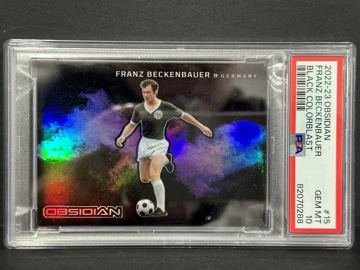 2022-23 Panini Obsidian FIFA Germany Legend Colorblast Franz