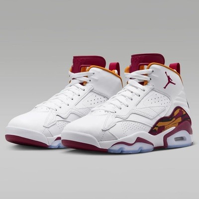 NIKE Jumpman MVP Men's Shoes (DZ4475-168, White/Vivid Orange/Black