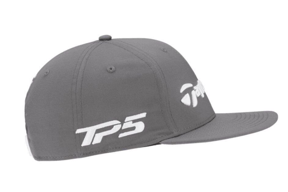 TaylorMade Men's Tour Flatbill Hat Stealth - Snapback - One Size