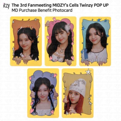 ITZY 3rd Fan Meeting 믿지의 세포들 MIDZY's Cells TWINZY POP UP MD