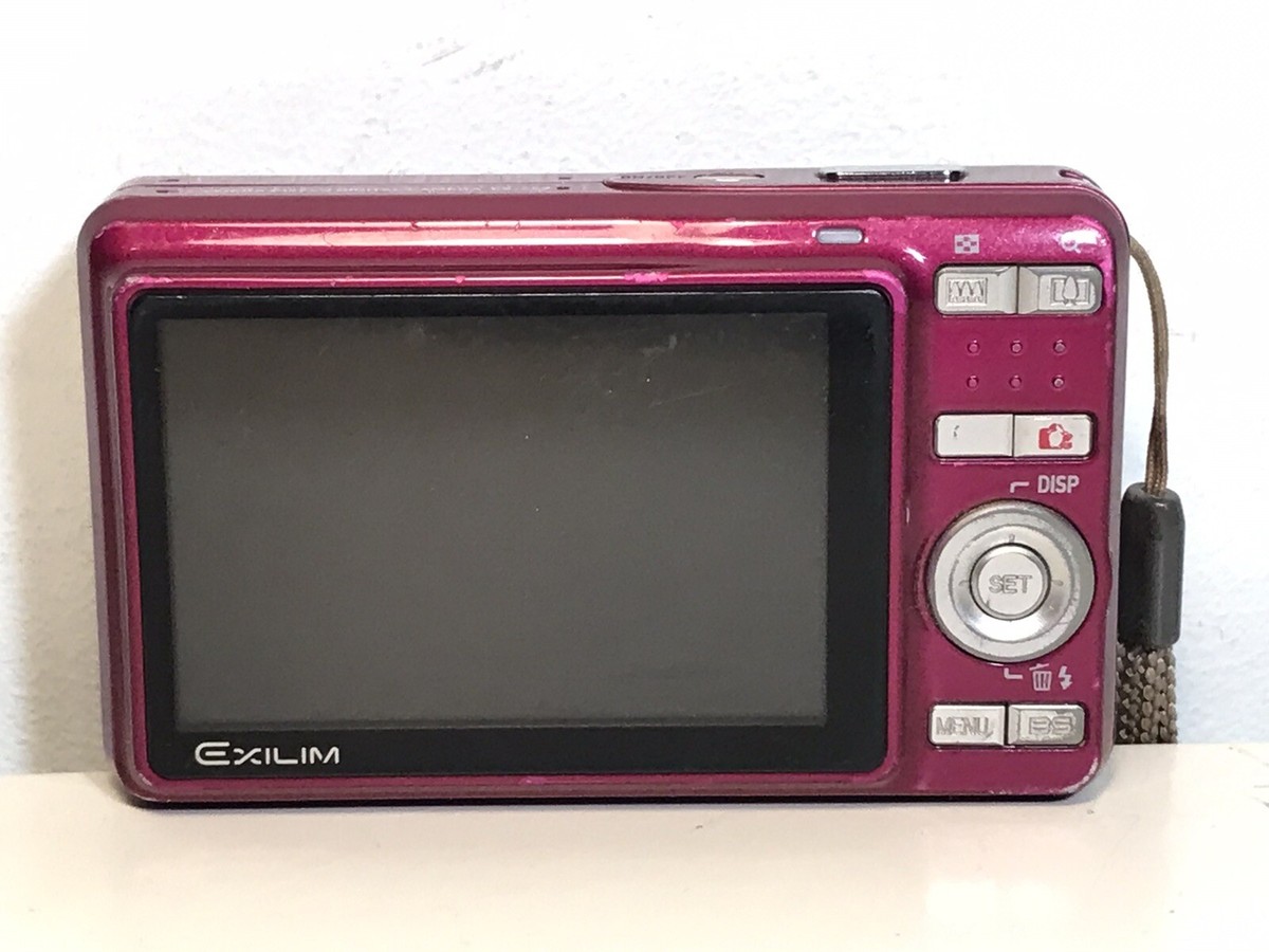 CASIO EXILIM ZOOM EX-Z29 10.1 MEGA PIXELS PINK DIGITAL CAMERA ONLY
