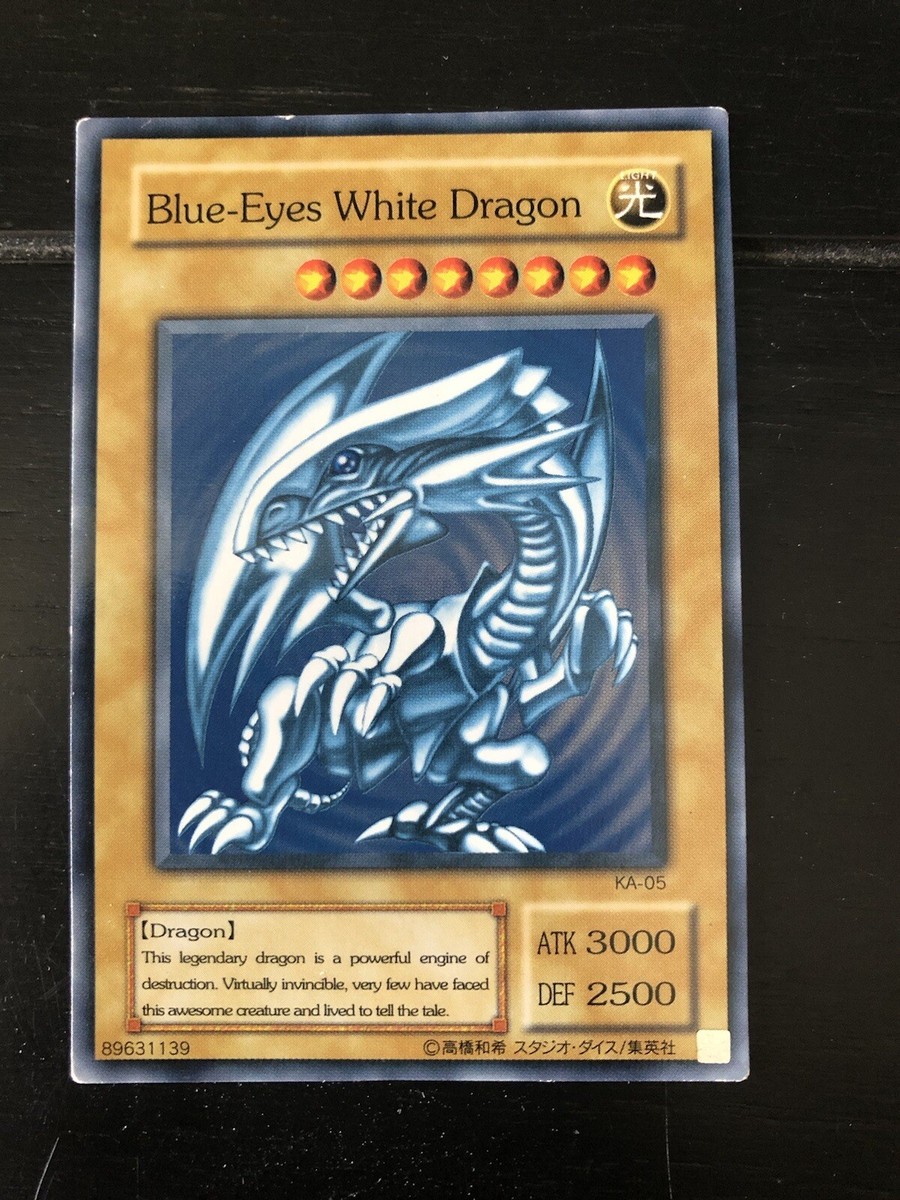 BLUE EYES WHITE DRAGON (KA-05) - ULTRA RARE - YUGIOH CARD NEAR