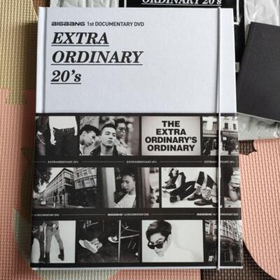 BIGBANG 1st Documentary DVD EXTRAORDINARY 20's w/ Photobook & 6