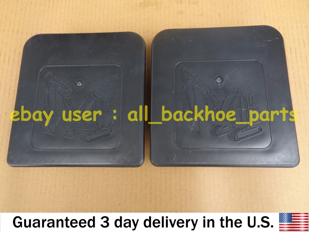 JCB BACKHOE - SIDESHIFT STABILISER CAP, SET OF 2 PCS. (PART NO