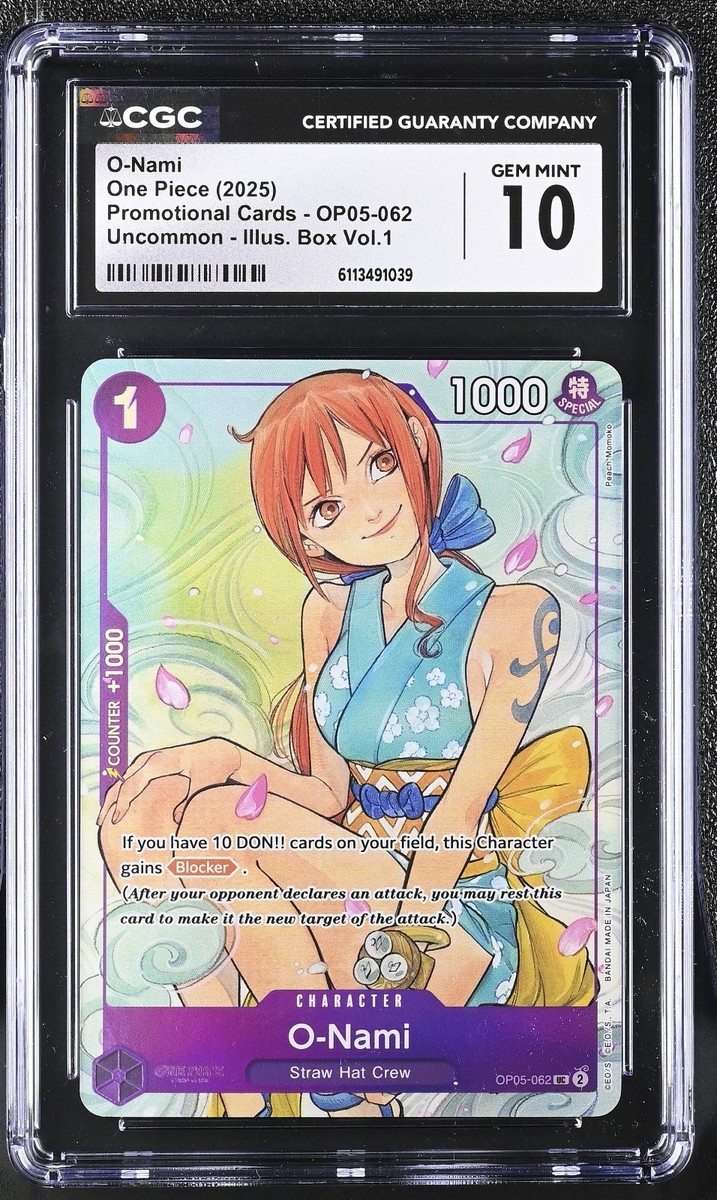 O-Nami (Illustration Box Vol.1) OP05-062 One Piece Promotion Cards