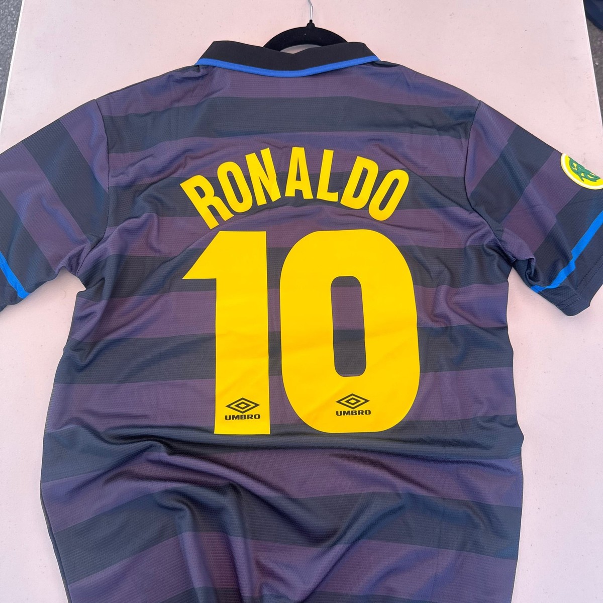 Ronaldo Inter Milan 1997-1998 Away Jersey #10 | eBay