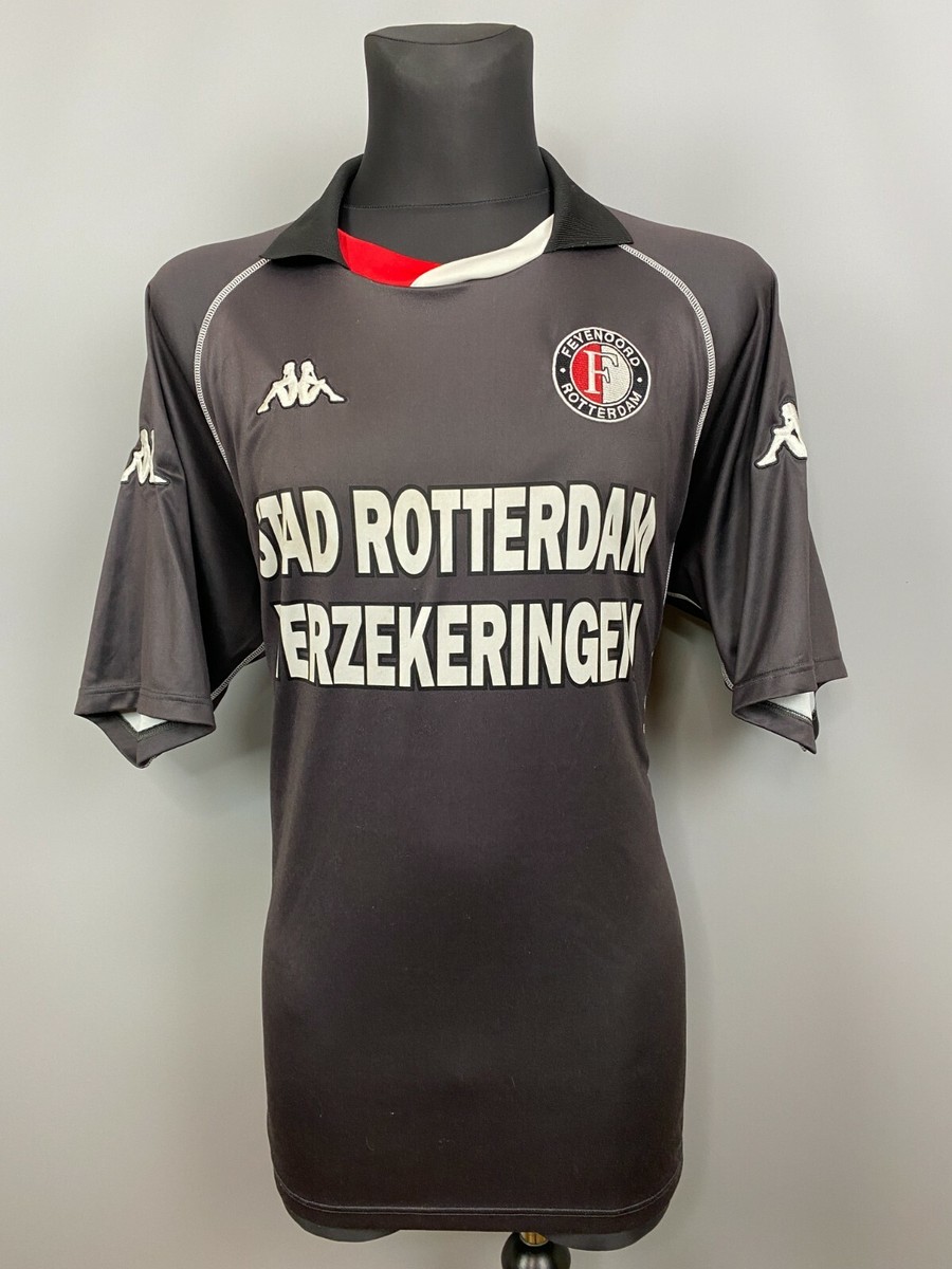 FEYENOORD 2001 2002 THIRD SHIRT FOOTBALL SOCCER JERSEY MENS KAPPA