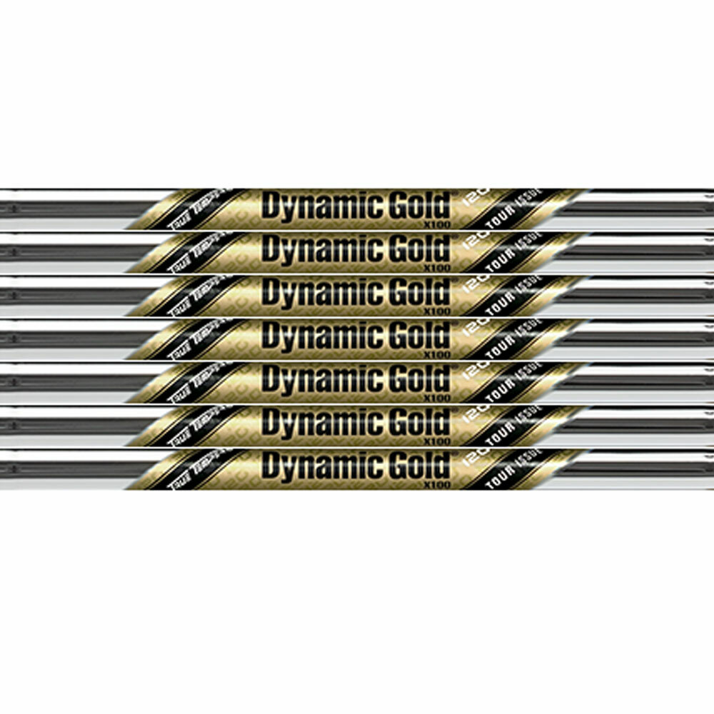 True Temper Dynamic Gold 120 Tour Issue X100 (X-Stiff) Shafts 4-PW