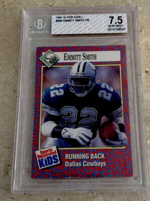 EMMITT SMITH ROOKIE Rare Cowboys Sports Illustrated for Kids SI