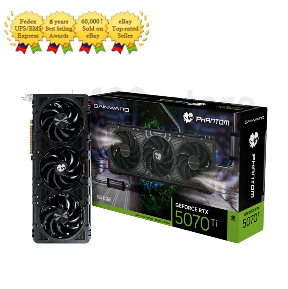 GAINWARD GeForce RTX 5070 Ti Phantom D7 16GB Gaming Graphics Card