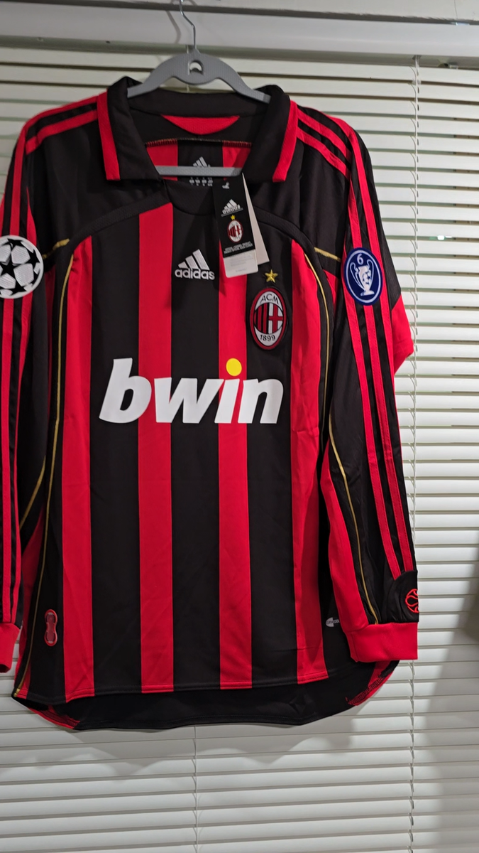 AC MILAN HOME 2006/2007 - Retro - Soccer - KAKÁ # 22 - 2XL (USA