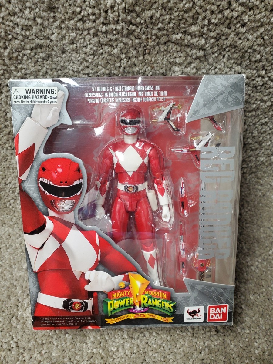 Bandai S.H. Figuarts Mighty Morphin Power Rangers Red Ranger 20th