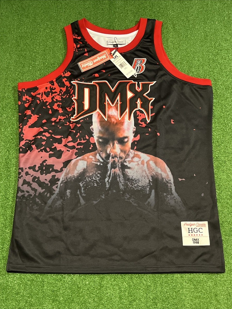 DMX Ruff Ryders Headgear Classic Basketball Jersey Size 3XL Runs