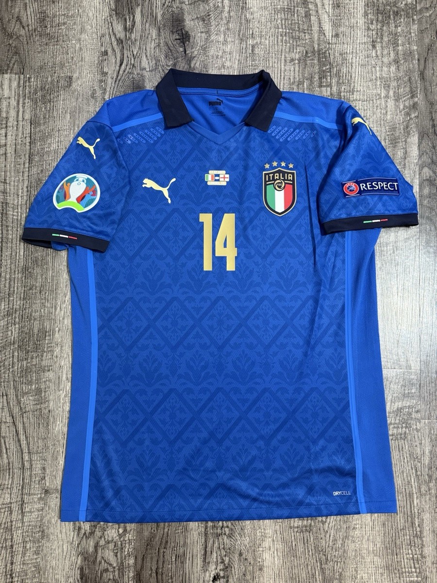 Federico Chiesa Italy Puma Player Version 2021 Final Jersey Size