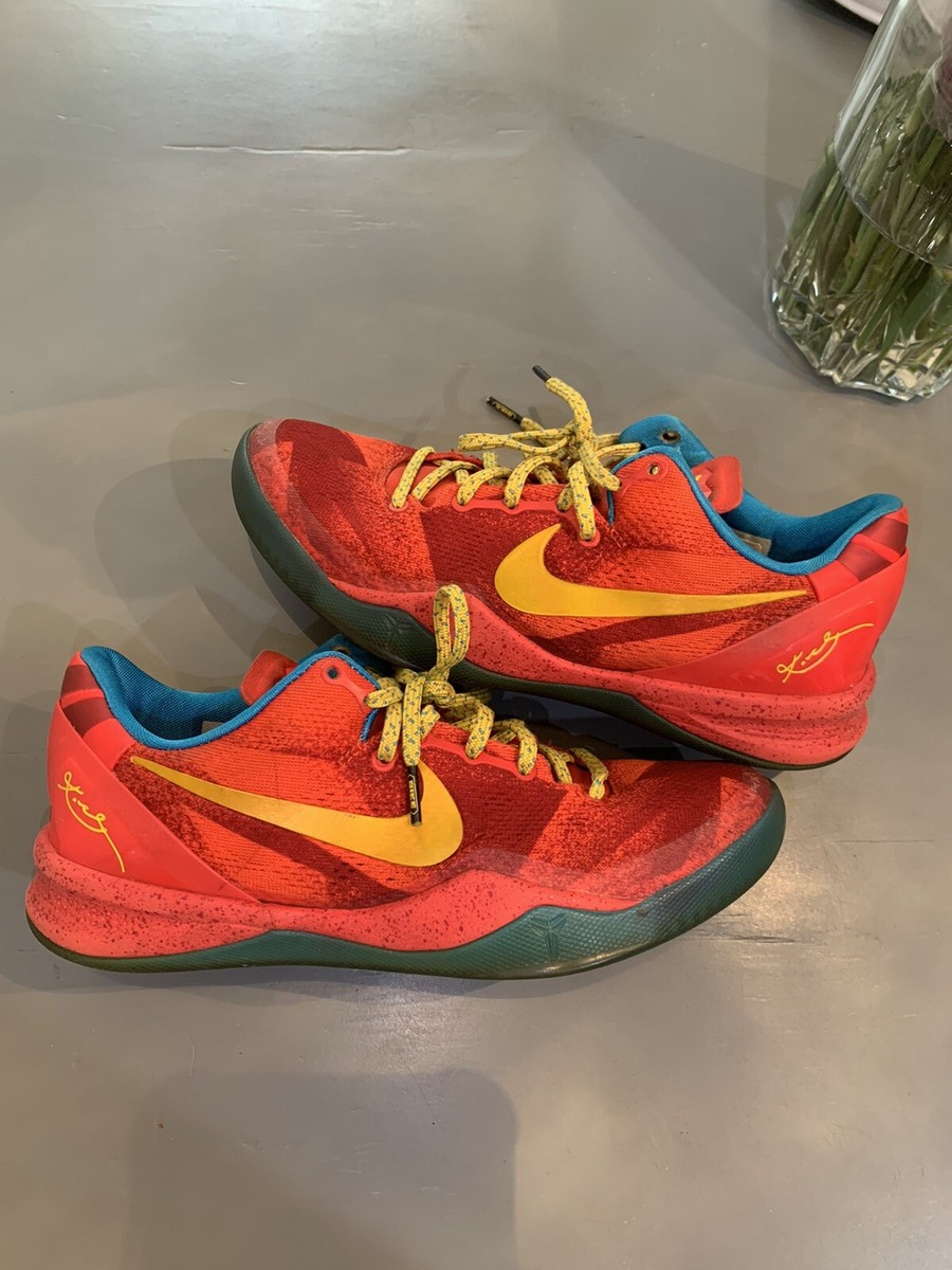 Nike Kobe 8 System Year Of The Horse 2014 8 639654-674 Red Blue