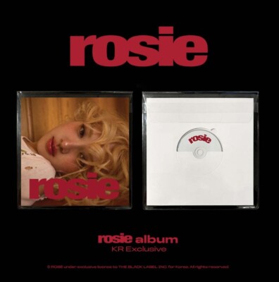 BLACKPINK ROSÉ rosie 1st Studio Album KR + Retail Exclusive Ver
