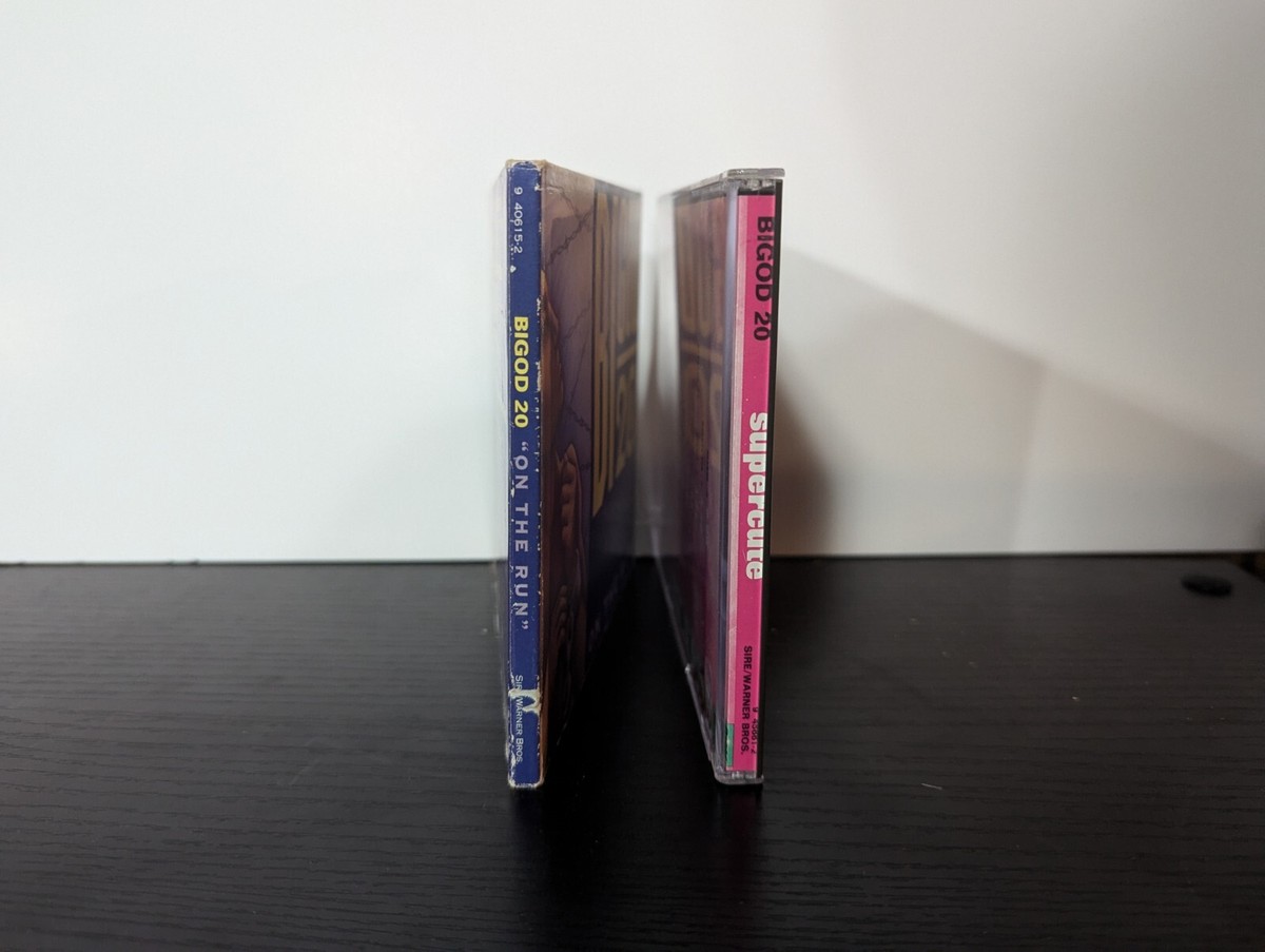 BIGOD 20 - ON THE RUN MAXI CD & SUPERCUTE CD Like A Prayer Remix