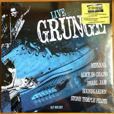 Nirvana Alice in Chains Pearl Jam Soundgarden 5LP Box Set Live