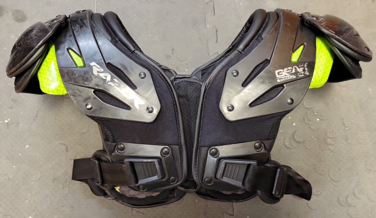 Gear Pro-Tec Razor Rz55 Ol/Dl Shoulder Pads, X-Large 19