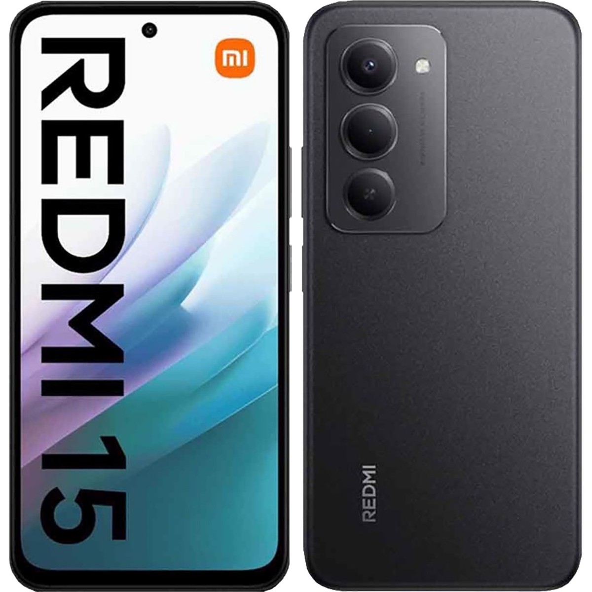 Xiaomi Redmi 15 4G Midnight Black 128GB + 6GB Dual-SIM Unlocked