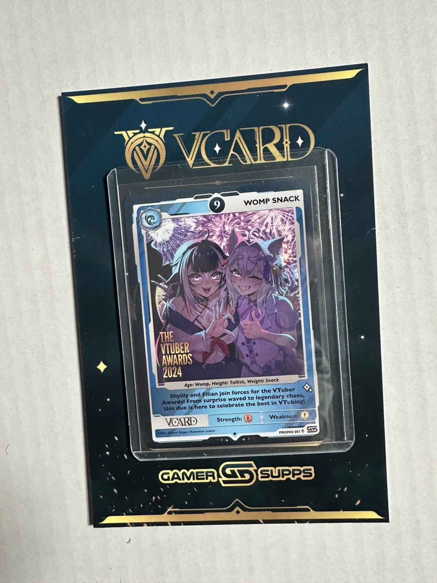 VCard Vtuber Awards 2024 Promo Card Womp Snack Slab Full Art 9