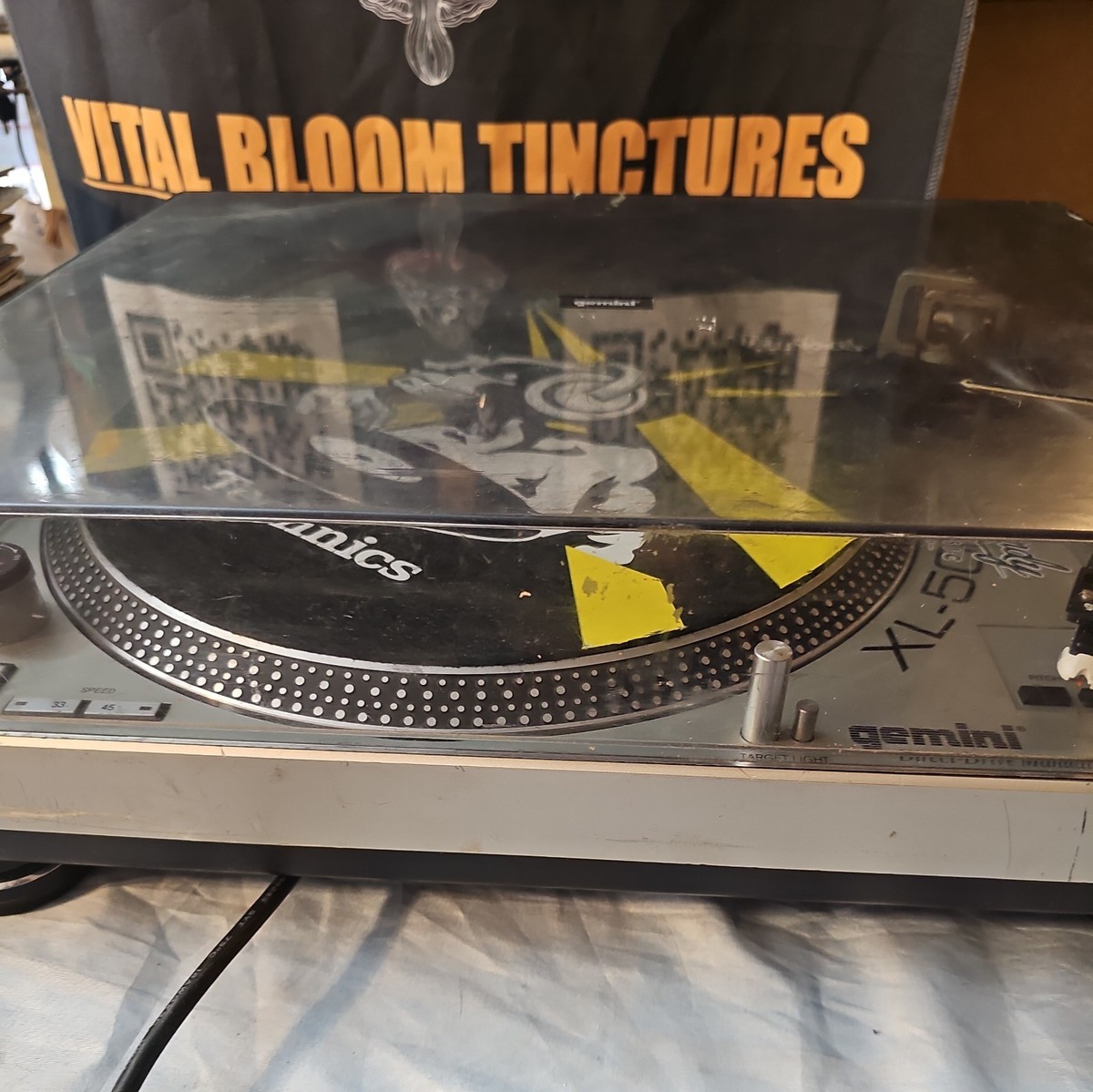 Gemini XL 500 II Direct Drive Manual Turntable Tested for sale