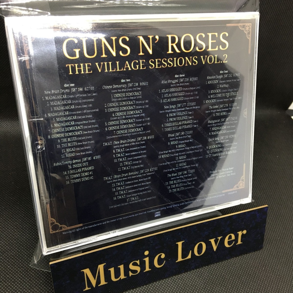 GUNS N' ROSES - THE VILLAGE SESSIONS VOL.2 (4CD) | eBay