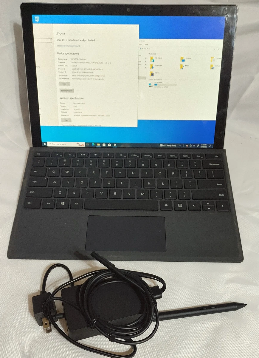 Microsoft Surface Pro 4 Wi-Fi Windows 10 256 GB Tablets for sale