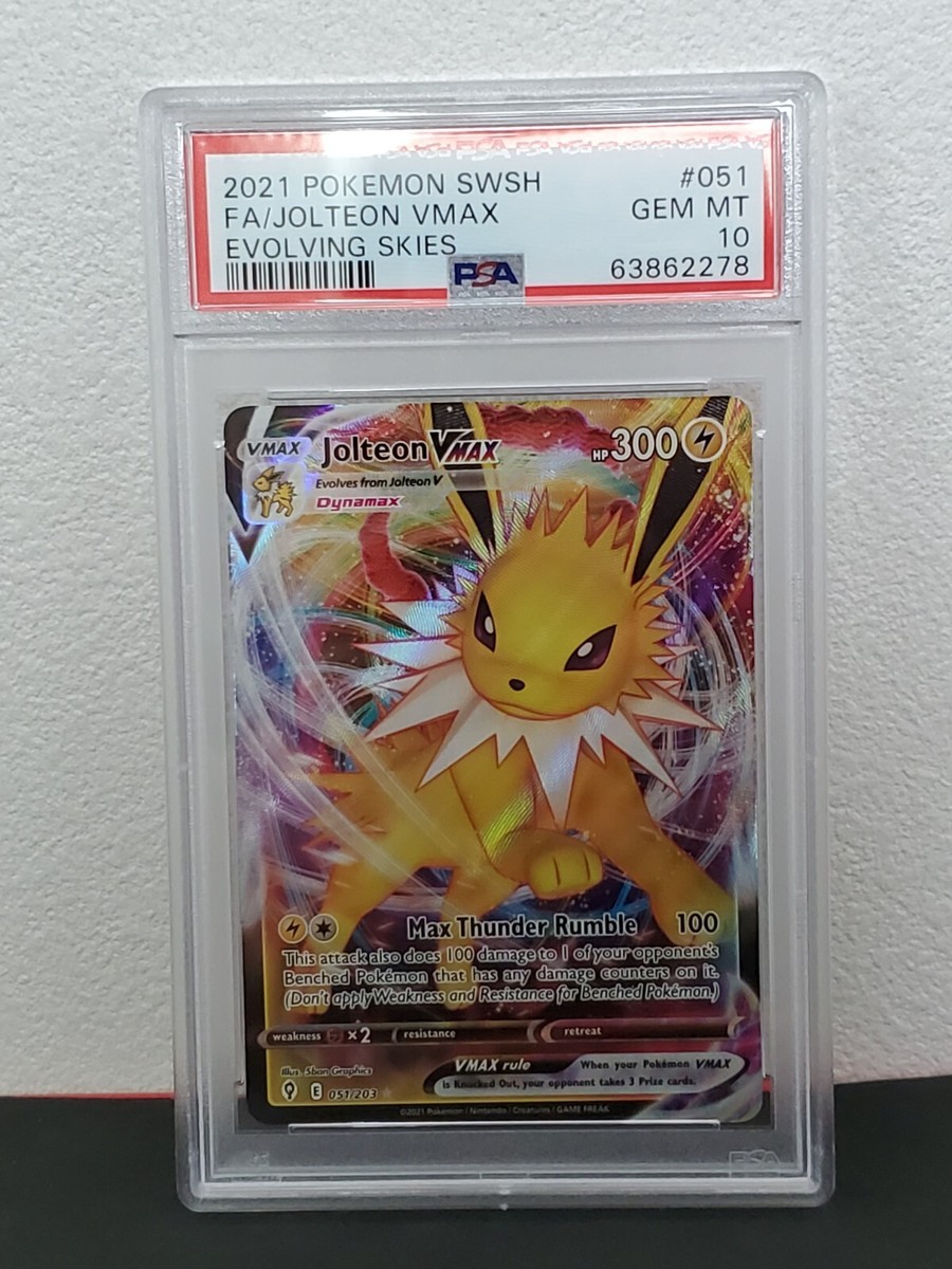 2021 Pokemon Sword & Shield Evolving Skies 051 Full Art/Jolteon